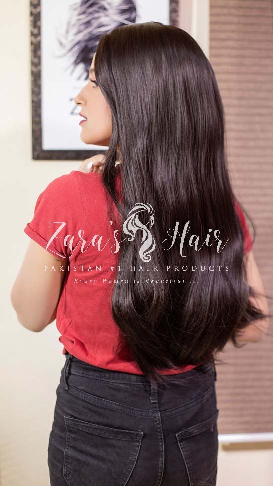 ZARAS HAIR- Natural Black Straight Hair With Layer Cutting Wig