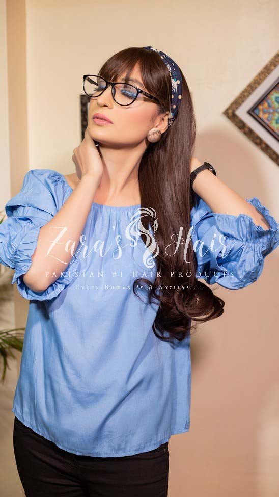 ZARAS HAIR- Burgundy Brown Long Straight With Wavy Edge Wig