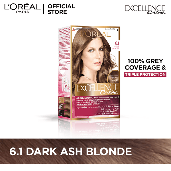 L'Oreal Paris Excellence Creme 6.1 Dark Ash Blonde