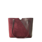 Astore- Criss cross suede maroon