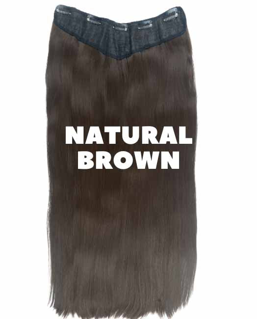 ZARAS HAIR- Natural Brown Hair Extension