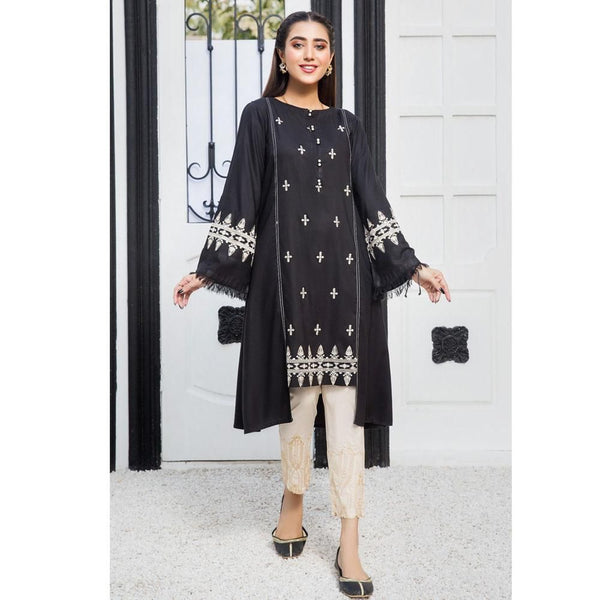 Origins- NOIR (EMBROIDERED FROCK)- Black