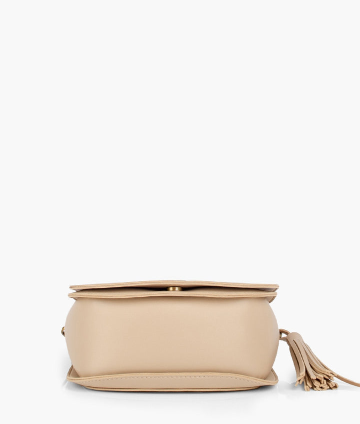 RTW - Off-white foldover saddle bag