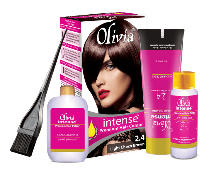 Olivia- Intense Premium Hair Colour Light Choco Brown