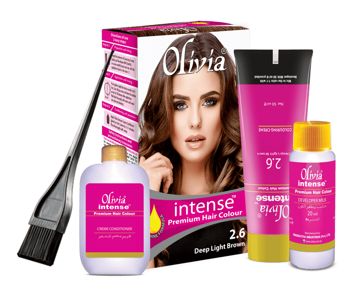 Olivia- Intense Premium Hair Colour Deep Light Brown