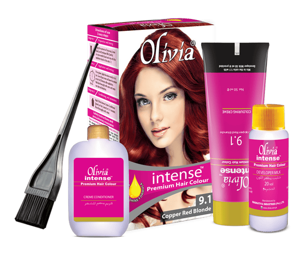 Olivia- Intense Premium Hair Colour Copper Red Blonde