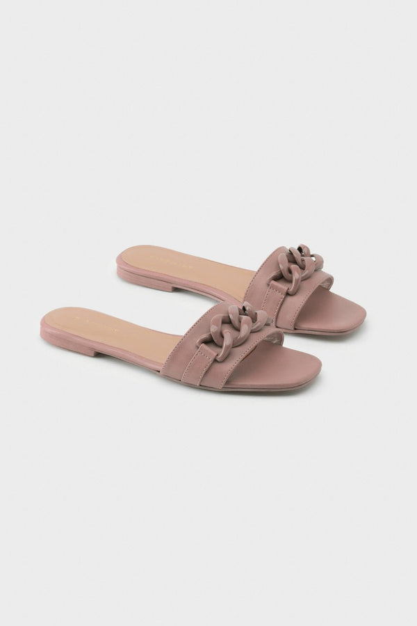 Sapphire Pink Flats