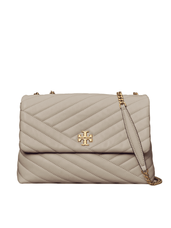 Tory Burch-Kira Chevron convertible Grey Heron