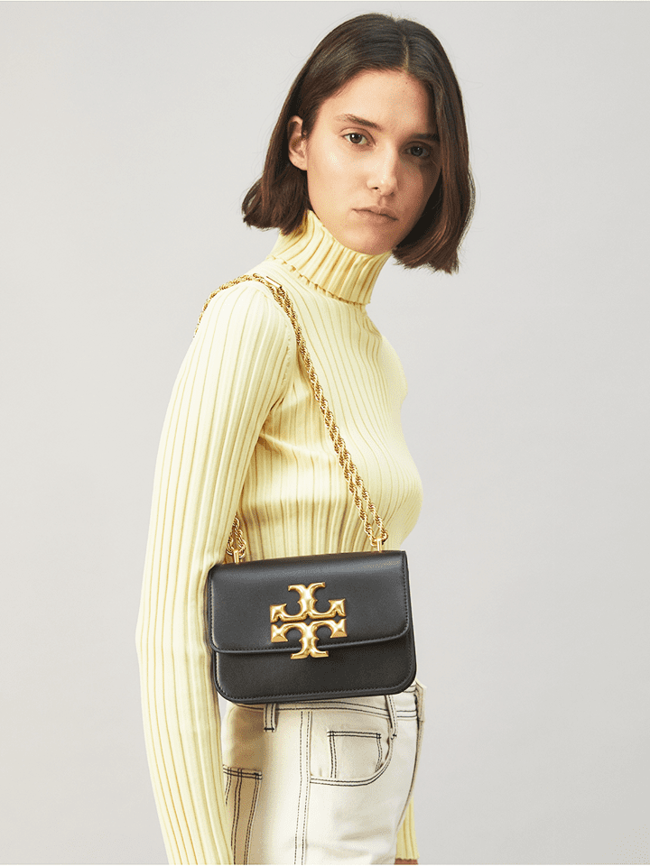Tory Burch Eleanor small convertible shoulder bag Black
