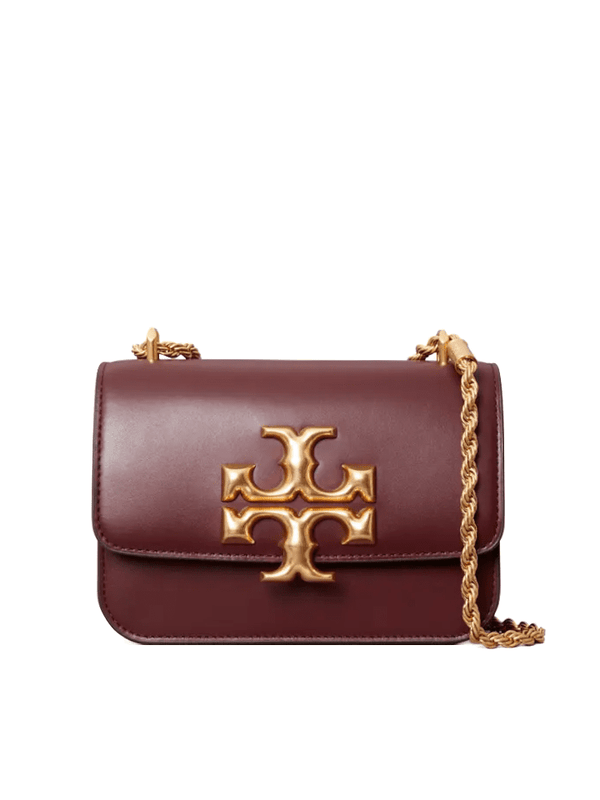 Tory Burch Eleanor small convertible shoulder bag Claret