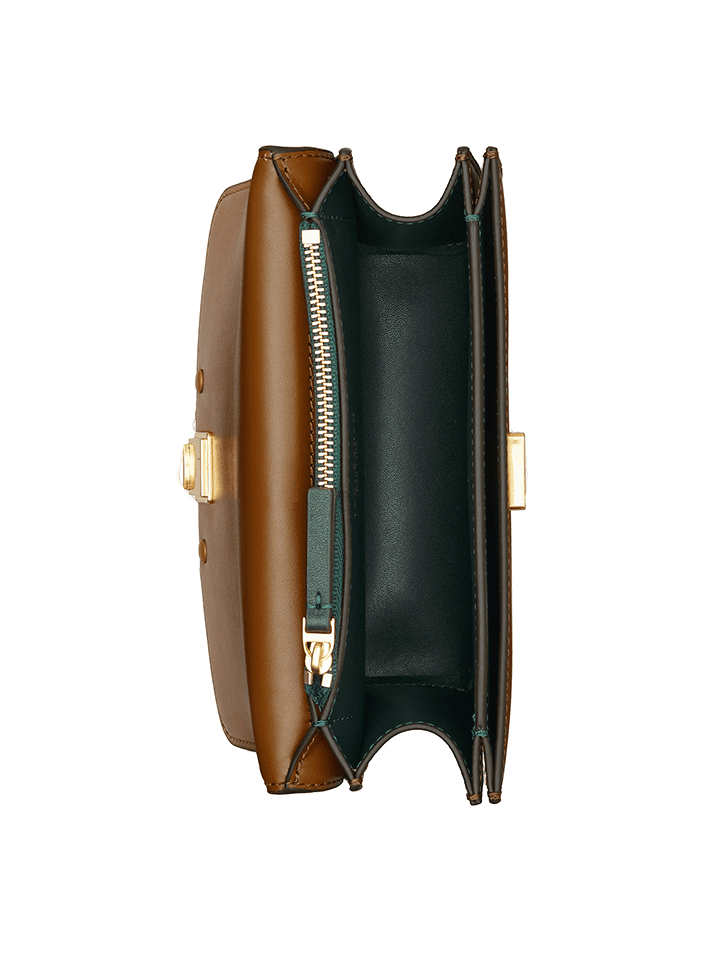 Tory Burch Eleanor small convertible shoulder bag Moose