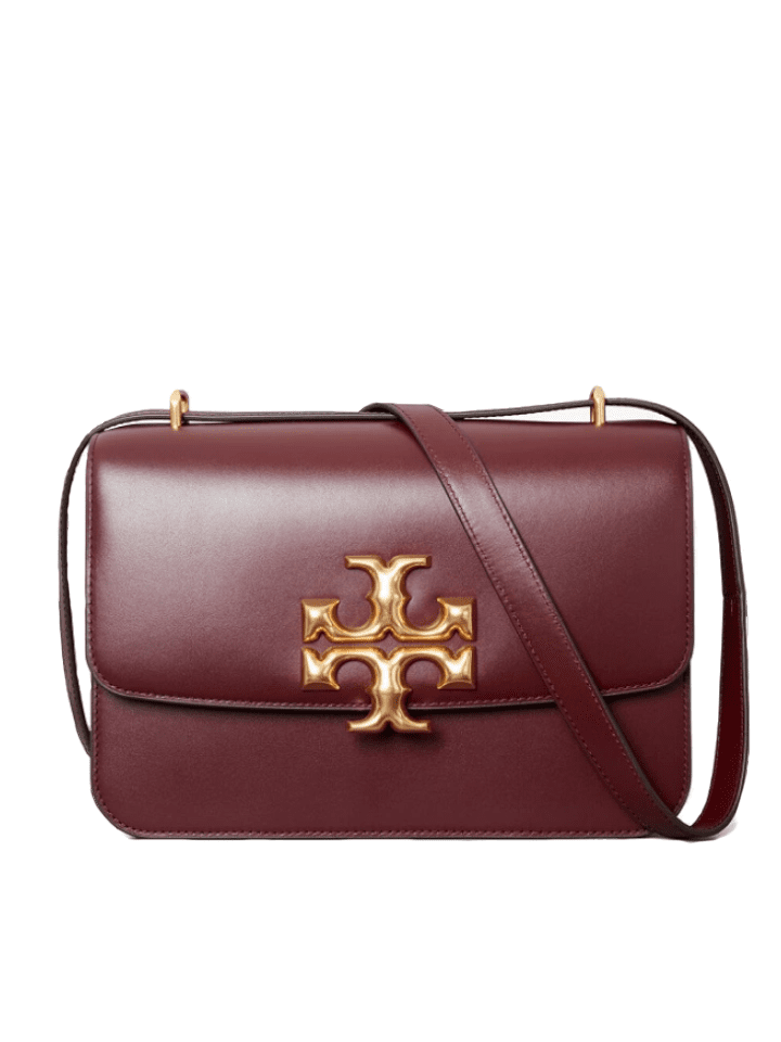 Tory Burch Eleanor convertible shoulder bag Claret