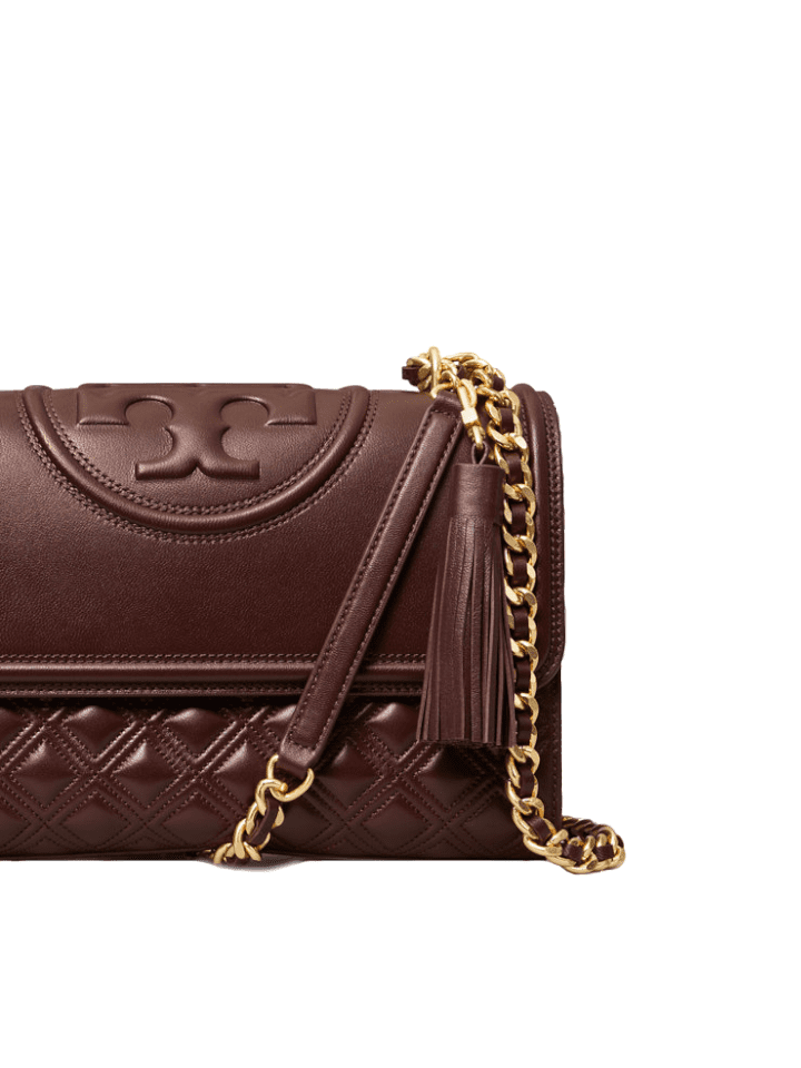 Tory Burch-Fleming Shoulder convertible bag Tempranillo