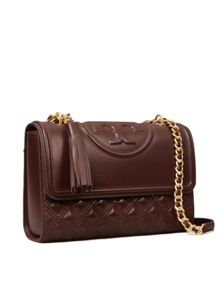 Tory Burch-Fleming Shoulder convertible bag Tempranillo