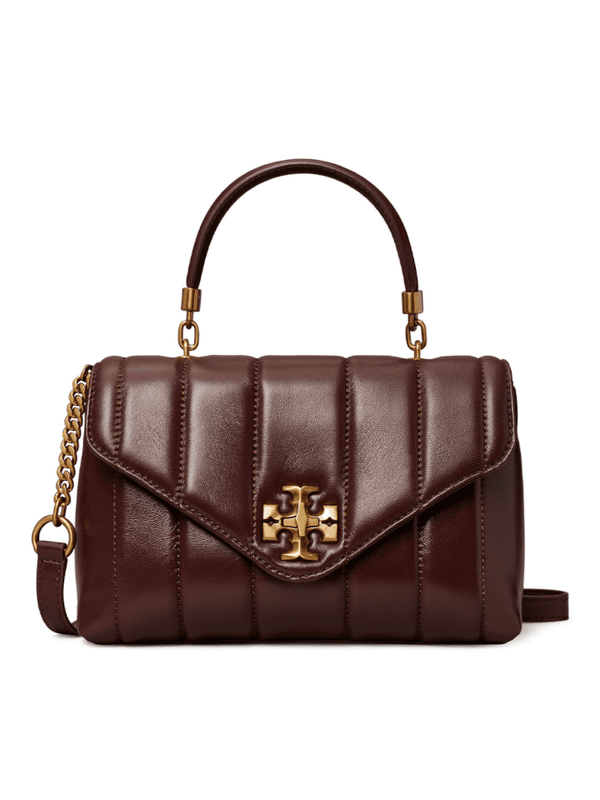Tory Burch Kira top Handle Satchel Tempranillo