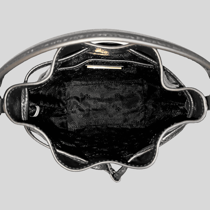 Tory Burch Willa Shall Drawsting bag Black