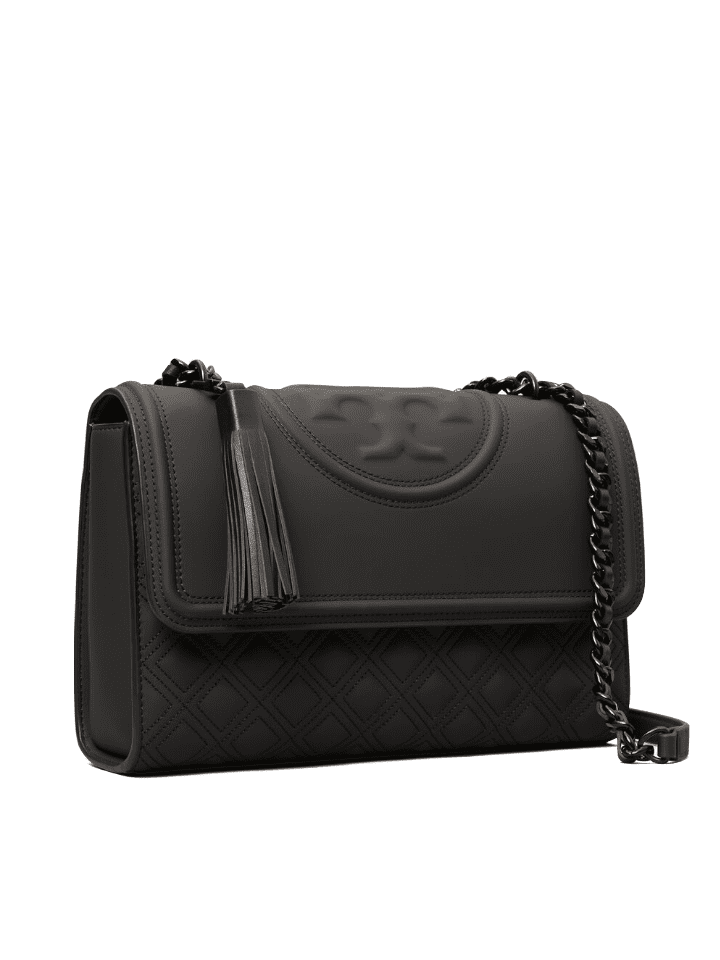Tory Burch-Fleming Shoulder convertible bag Black