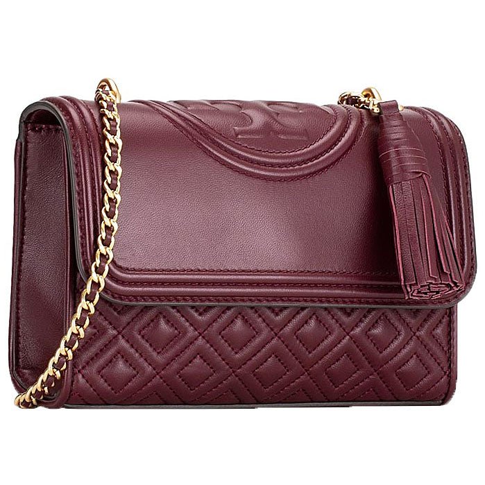 Tory Burch-Fleming Shoulder convertible bag Imperial garnet