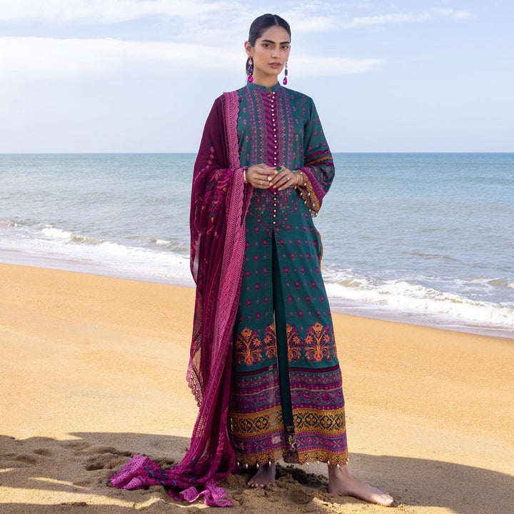 Tahra Lawn By Zainab Chottani- Tropic Lush-3A