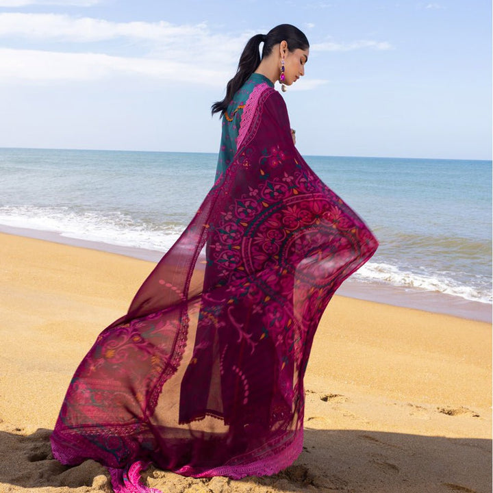 Tahra Lawn By Zainab Chottani- Tropic Lush-3A