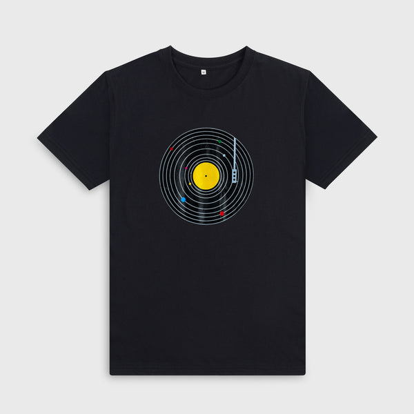 VYBE- Disc Crew Neck Tee- Black