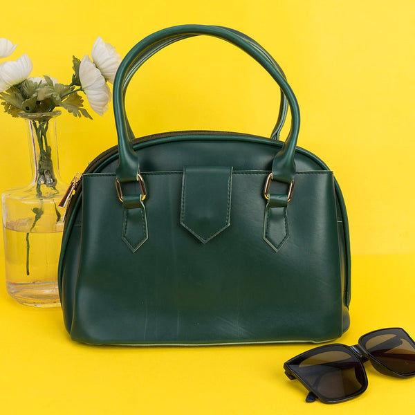 Shein- Crossbody Bag With Metallic Decor-Green