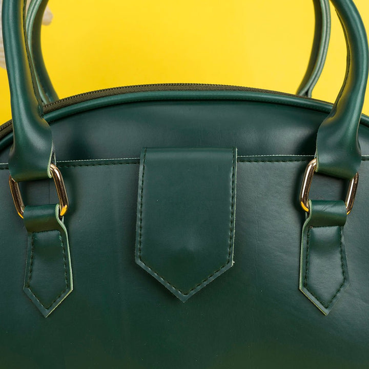 Shein- Crossbody Bag With Metallic Decor-Green