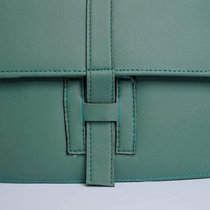 Shein- Leather Crossbody Bag Green