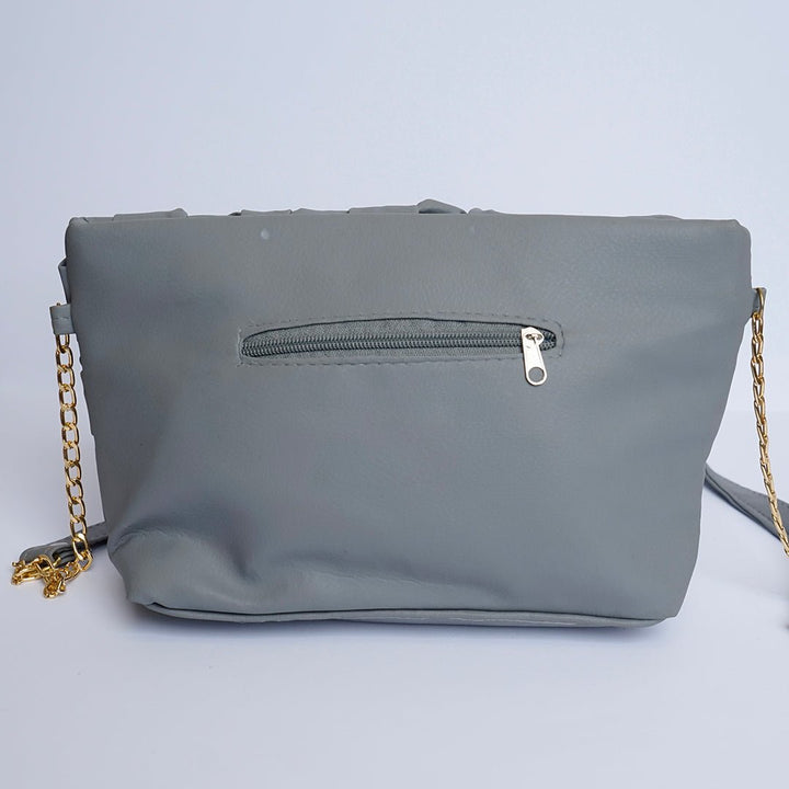 Shein- Leather Crossbody Bag Blue