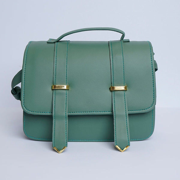 Shein- Streamlined Side Crossbody Bag Green