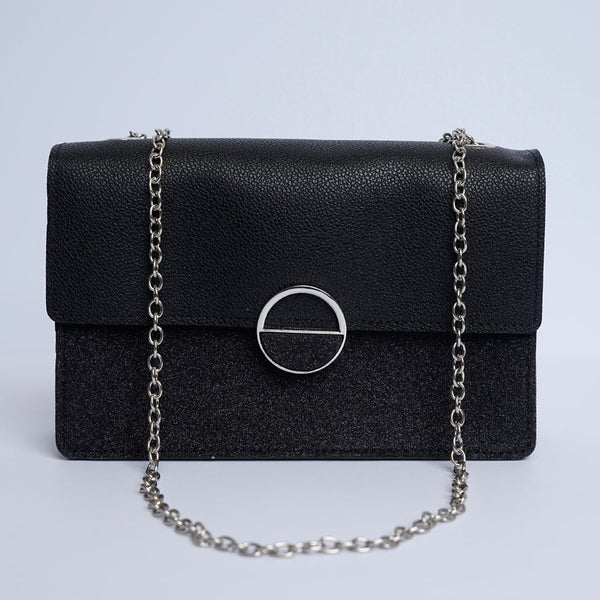 Shein- Simplified Black Crossbody Bag