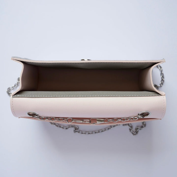 Shein- Simplified Pink Crossbody Bag