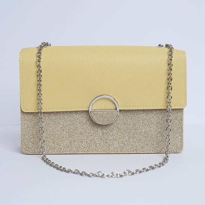 Shein- Simplified Yellow Crossbody Bag