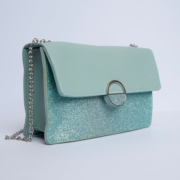 Shein- Simplified Sea Green Crossbody Bag