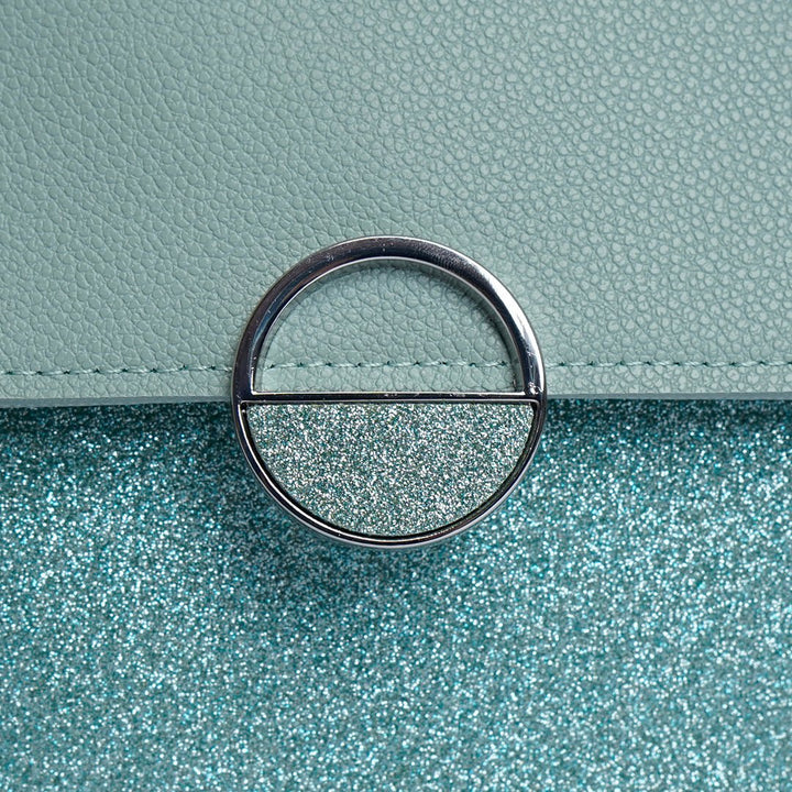 Shein- Simplified Sea Green Crossbody Bag