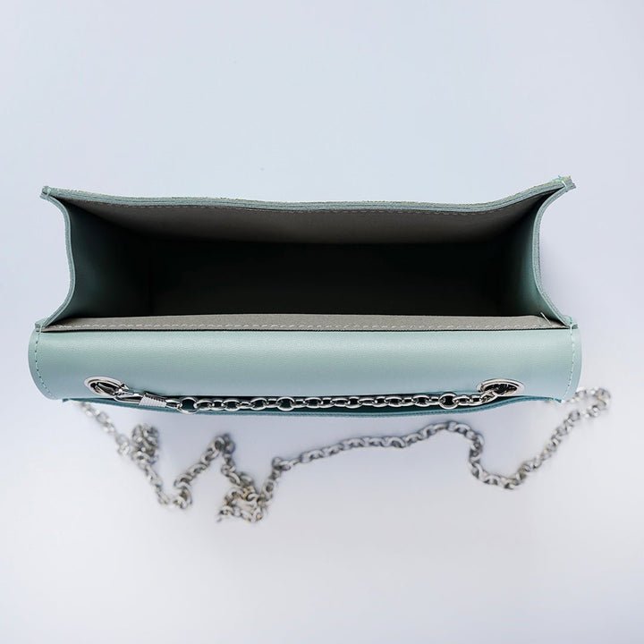 Shein- Simplified Sea Green Crossbody Bag