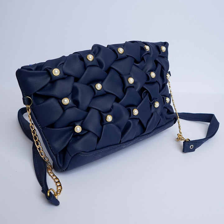 Shein- Mini Crossbody Bag Blue