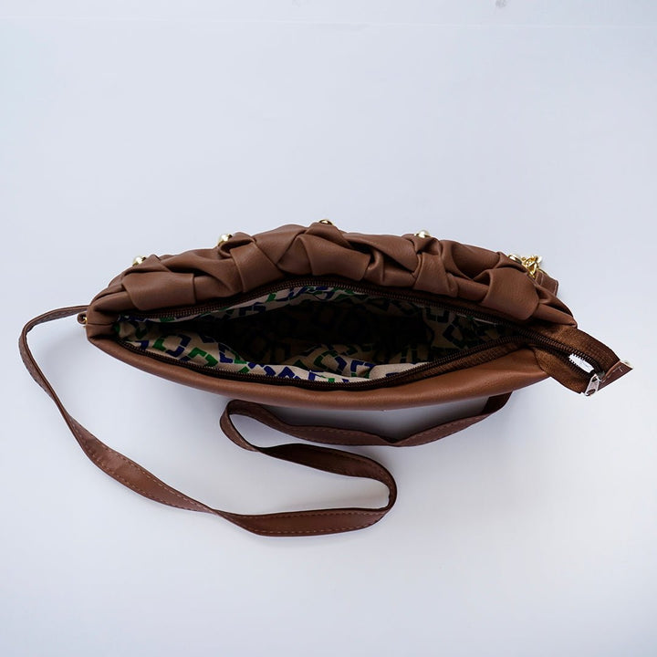 Shein- Mini Crossbody Bag Brown