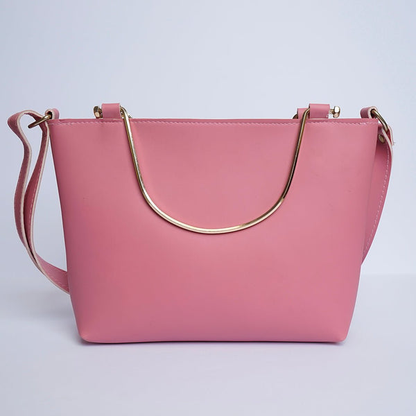 Shein- Tote Bag with Chain Handle Red