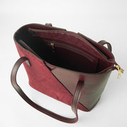 Astore- Criss cross suede maroon