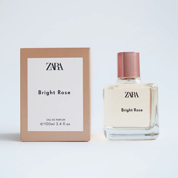 Zara- Bright Rose Edp 100 Ml (3.4 Fl. Oz).