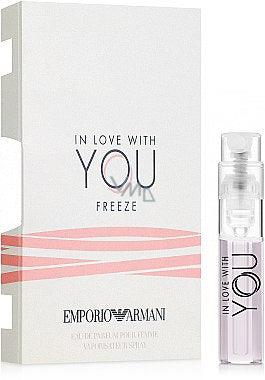 Giorgio Armani In Love With You Freeze Fresh Edp 1.2Ml VialsBranded Vials