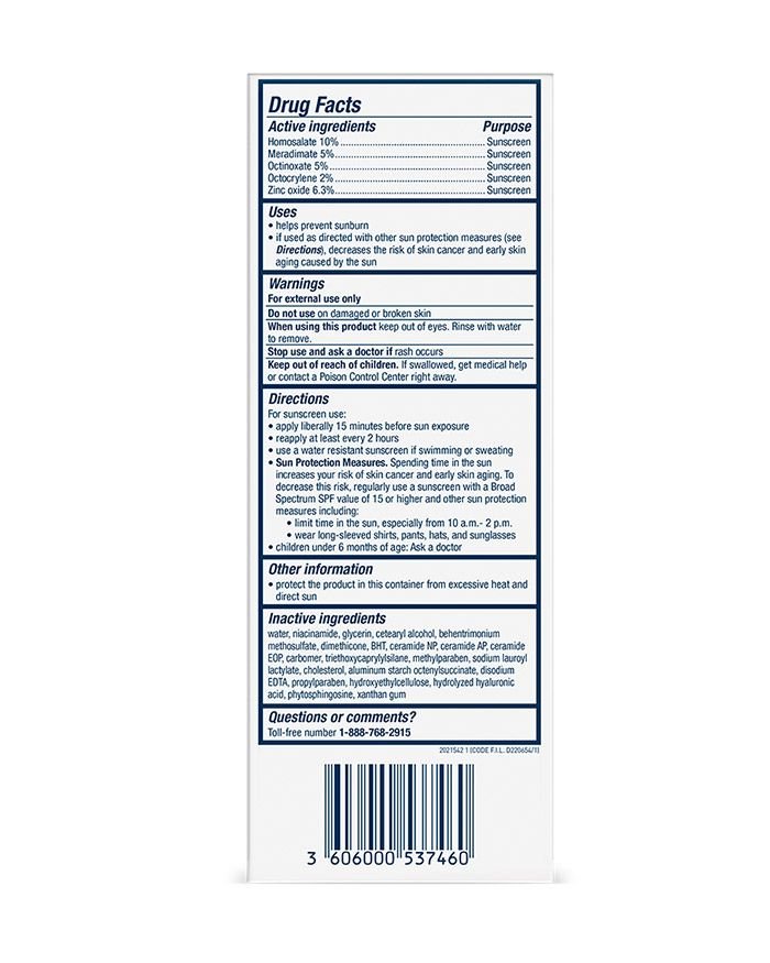 CeraVe- AM Facial Moisturizing Lotion with Sunscreen, 89ml