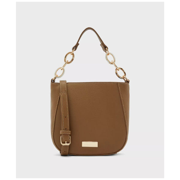 Shoexpress- Link Chain Zip Closure Crossbody