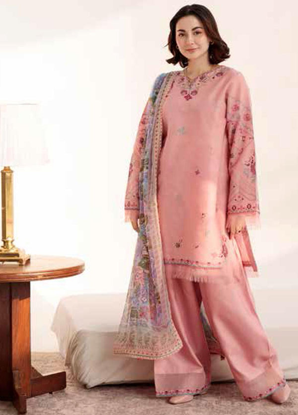 Coco by Zara Shahjahan - Embroidered Lawn Suits Unstitched 3 Piece CZS23S 2A - Summer Collection
