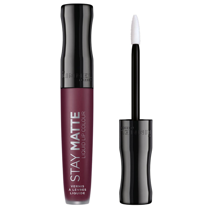 Rimmel- Stay Matte Liquid Lip Colour, 0.18fl oz 5.5ml, 800 Midnight