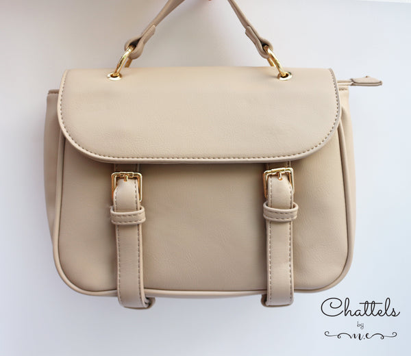 Chattels by M Delilah Crossbody Bag- Khaki