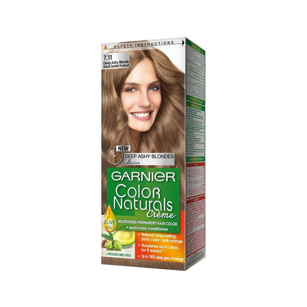 Garnier Color Naturals 7.11 Deep Ashy Blonde Hair Dye by L'Oreal CPD priced at #price# | Bagallery Deals