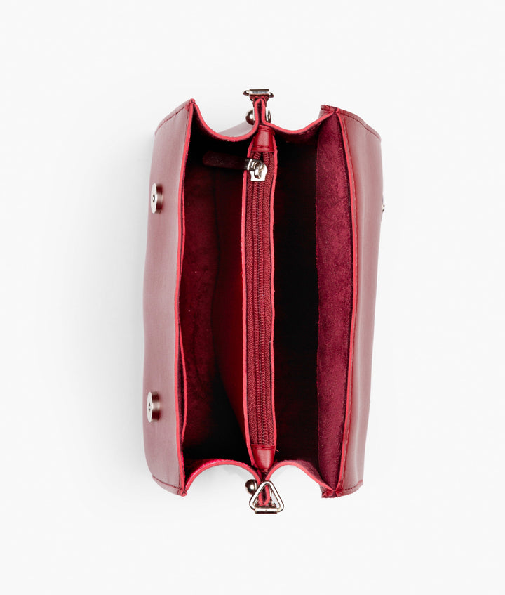RTW - Maroon mini cross-body bag