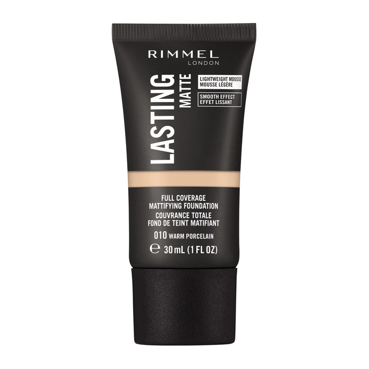 Rimmel- Lasting Finish Matte Foundation, 010 Warm Porcelain, 30ml